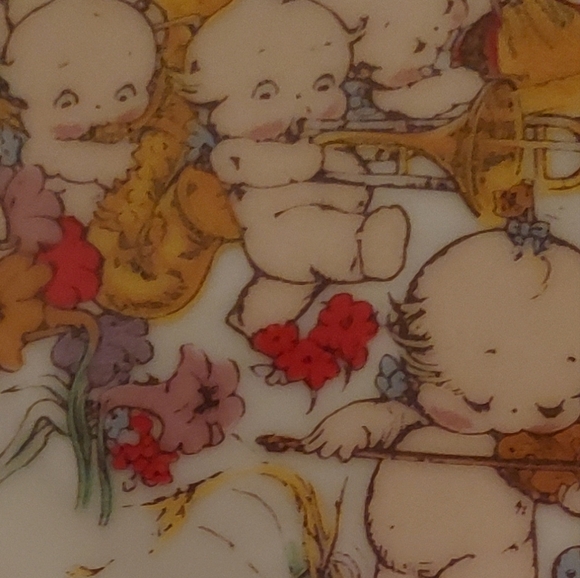 Kewpie Collectible Plate Happy Days Are Here Again World Wide Arts 1973 - Picture 5 of 7